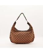 Sac Hobo Web marron - 18 x 29 x 5 cm