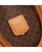 Sac Mini Boston Macadam marron - 25 x 15 x 14 cm