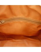 Sac Mini Boston Macadam marron - 25 x 15 x 14 cm