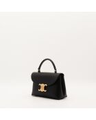 Sac en cuir Triomphe Teen Nino noir - 20.5 x 13 x 8 cm