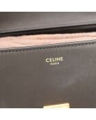 Sac en cuir Triomphe Teen Nino noir - 20.5 x 13 x 8 cm