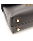 Sac en cuir Triomphe Teen Nino noir - 20.5 x 13 x 8 cm