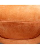 Sac en cuir Folco camel - 18.5 x 15 x 7 cm