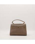 Sac en cuir Muse Two gris - 27 x 18 x 8 cm