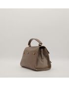 Sac en cuir Muse Two gris - 27 x 18 x 8 cm