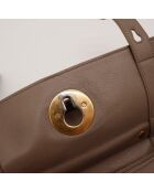 Sac en cuir Muse Two gris - 27 x 18 x 8 cm