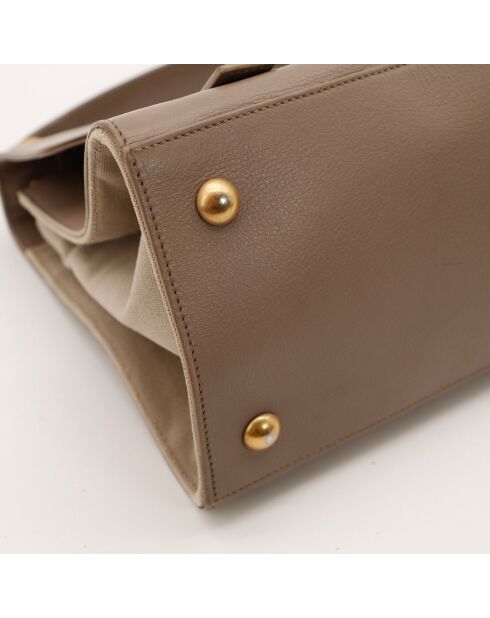 Sac en cuir Muse Two gris - 27 x 18 x 8 cm