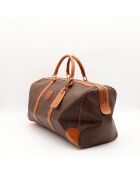 Sac Boston Macadam marron - 31 x 19 x 17 cm