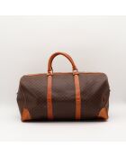 Sac Boston Macadam marron - 31 x 19 x 17 cm