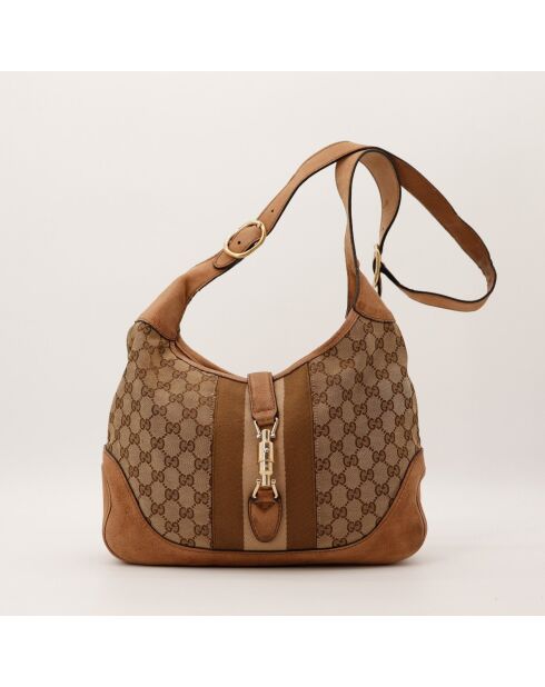 Sac New Jackie marron - 32 x 22 x 4 cm