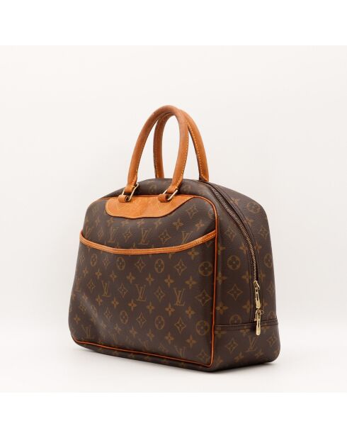 Sac Deauville marron - 34 x 26 x 13 cm