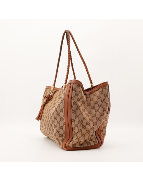 Sac Hobo Bella beige - 43 x 29 x 14 cm