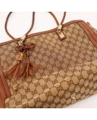 Sac Hobo Bella beige - 43 x 29 x 14 cm