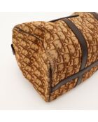 Sac Boston Trotter marron - 30 x 17 x 16 cm