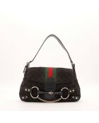 Sac en cuir Horsebit 1955 noir - 26 x 18 x 6 cm