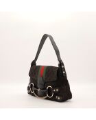 Sac en cuir Horsebit 1955 noir - 26 x 18 x 6 cm