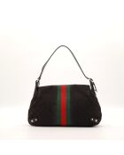 Sac en cuir Horsebit 1955 noir - 26 x 18 x 6 cm