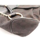 Sac en cuir Horsebit 1955 noir - 26 x 18 x 6 cm