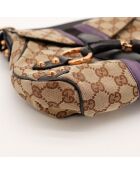 Sac Horsebit 1955 beige - 26 x 18 x 6 cm