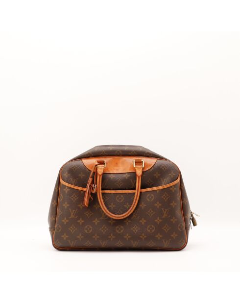 Sac Deauville marron - 34 x 26 x 13 cm