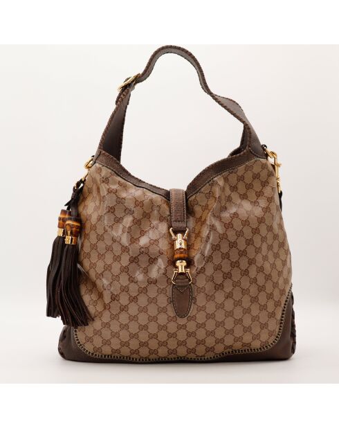 Sac New Jackie 1961 beige - 43 x 35 x 10 cm