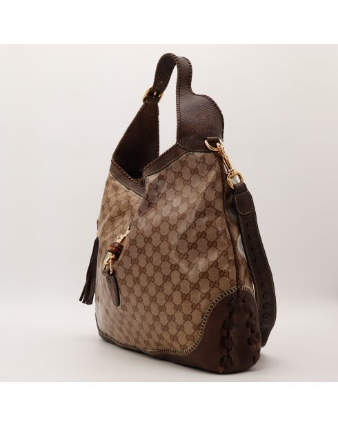 Sac New Jackie 1961 beige - 43 x 35 x 10 cm