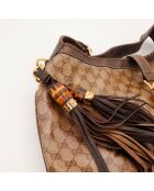 Sac New Jackie 1961 beige - 43 x 35 x 10 cm
