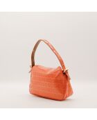 Sac Zucchino Baguette orange - 26 x 15 x 8 cm