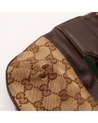 Sac Jackie Horsebit marron - 35 x 28 cm