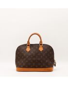 Sac Alma PM marron - 32 x 23 x 15 cm