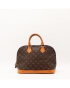 Sac Alma PM marron - 32 x 23 x 15 cm