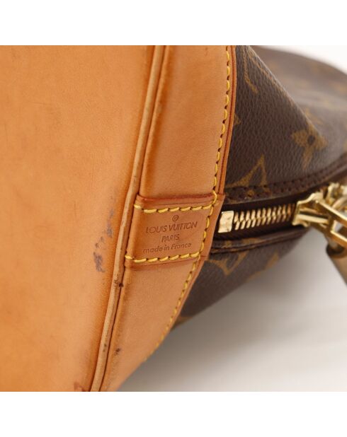 Sac Alma PM marron - 32 x 23 x 15 cm