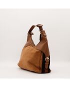 Sac Hobo Horsebit Heritage marron - 33 x 32 x 10 cm