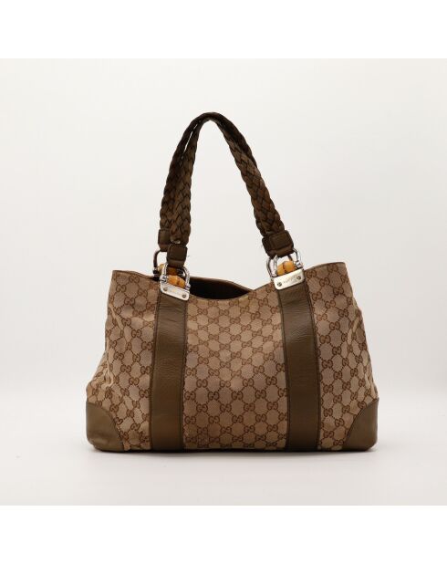Tote bag beige - 38 x 26 x 15 cm