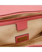 Sac en cuir Bambou 1947 rose - 27 x 17 x 12 cm