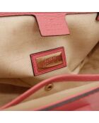 Sac en cuir Bambou 1947 rose - 27 x 17 x 12 cm