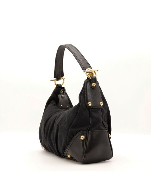 Sac Hobo Jockey marron - 38 x 22 x 13 cm