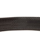 Sac Hobo Jockey marron - 38 x 22 x 13 cm