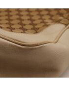 Sac Hobo Bambou beige - 39 x 31 x 8.5 cm
