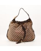 Sac Hobo Interlocking beige - 44 x 38 x 10 cm