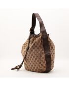 Sac Hobo Interlocking beige - 44 x 38 x 10 cm