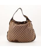 Sac Hobo Interlocking beige - 44 x 38 x 10 cm