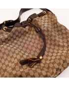 Sac Hobo Interlocking beige - 44 x 38 x 10 cm