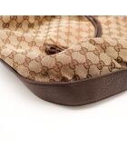 Sac Hobo Interlocking beige - 44 x 38 x 10 cm