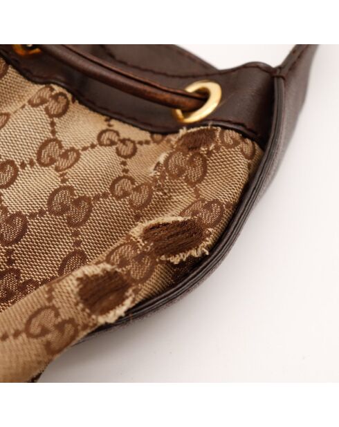 Sac Hobo Interlocking beige - 44 x 38 x 10 cm