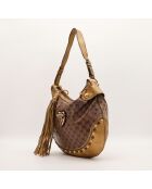 Sac Hobo Babouska beige - 38 x 32 x 3 cm