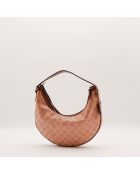 Sac Hobo Moon marron - 30 x 16 x 3 cm