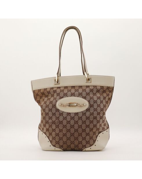 Tote bag 1955 marron - 25 x 31 x 13 cm