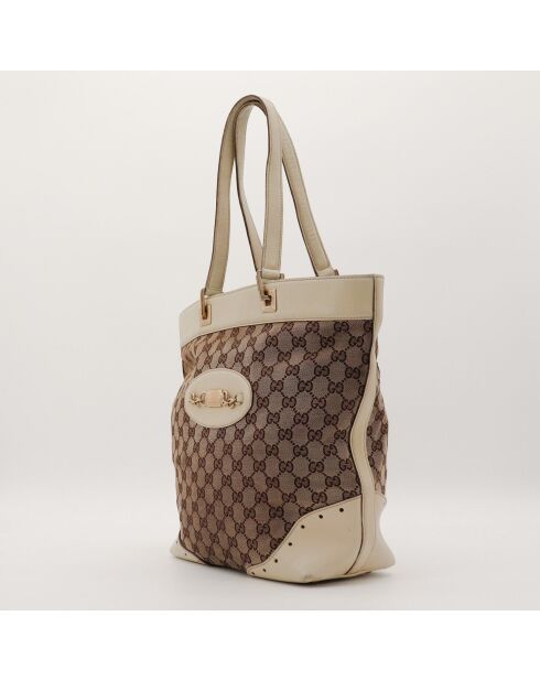 Tote bag 1955 marron - 25 x 31 x 13 cm