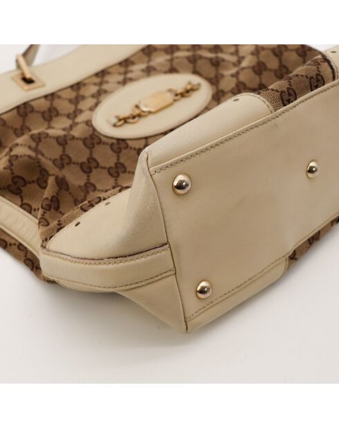 Tote bag 1955 marron - 25 x 31 x 13 cm